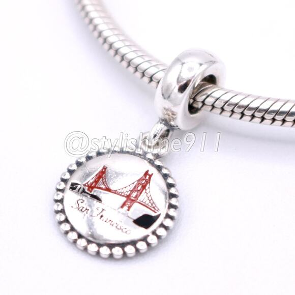 Authentic Pandora San Francisco Dangle Charm - Picture 3 of 12